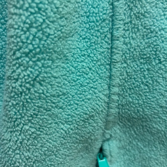 Columbia Turquoise Fleece Zip-up Sz L - Picture 5 of 10